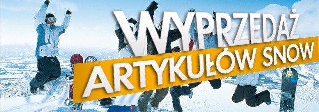 Wyprzedaż snow