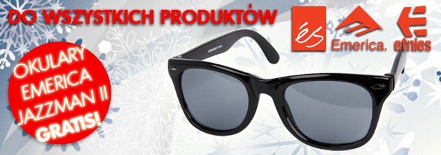 Okulary EMERICA gratis!!!